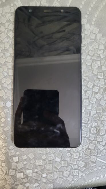 samsunq not: Samsung Galaxy A7 2018, 64 GB, rəng - Qara, Sensor, Barmaq izi