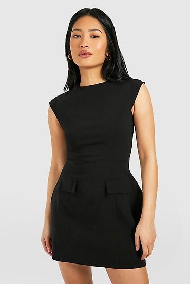 Haljine: 💫Crna mini haljina – elegantan A-kroj
✅1800 din — 5