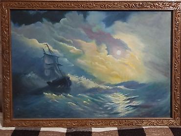 faberlic məhsulları və qiyməti: Yağlı boya tablo – Dəniz mənzərəsi 🎨 Orijinal əl işi rəsm 🌊 Möhtəşəm — 1