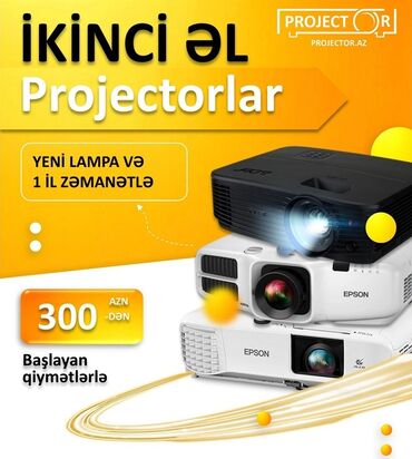 Digər texnika: PROJECTOR.AZ – Peşəkar Proyektor Satışı və 24/7 Servis - Hər — 10