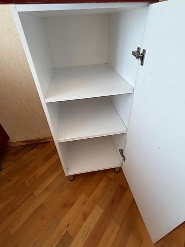 Mətbəx dolabları: Mətbəx şkafları dəsti - Material: ağ rəngli laminat/MDFlam panellər - — 3