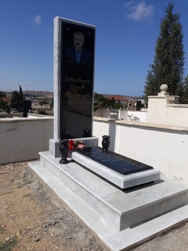 Başqa xidmətlər: Mərmər qranit məzar daşı abidələrin sifarişi çatdırılması — 16