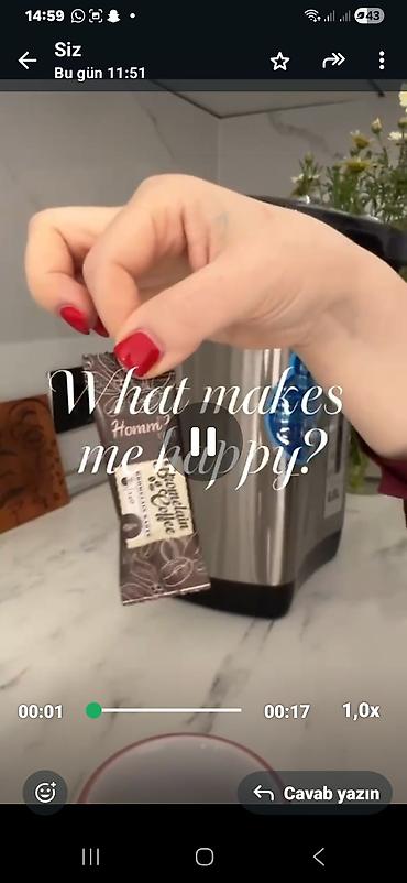 vip international кофе: Homm’s Chocolate & Coffee – instant içki tozu - Tərkib: şokolad — 1