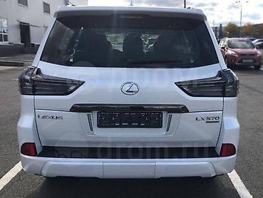 black: Накладка Стоп Сигнала Lexus LX570 LX450 Black Vision — 3