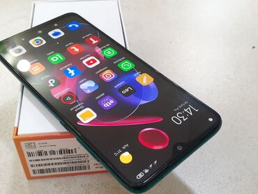 Apple iPhone: Redmi Note 8 Pro, 128 ГБ, цвет - Синий, Гарантия, Кнопочный, Сенсорный