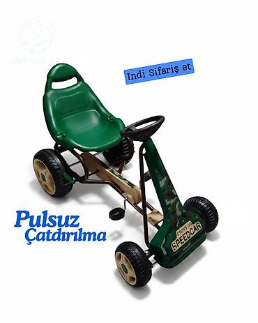 balaca maşin: 🏎️ “SpeedCar” Pedallı Uşaq Maşını 🔥 Balacalar üçün həm əyləncəli, həm — 1