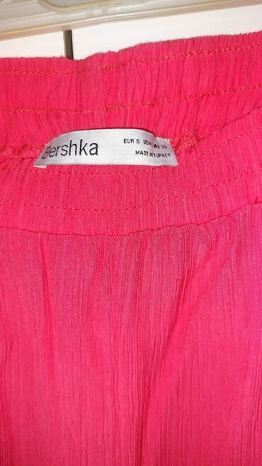 pantalone s: S (EU 36), Visok struk, Ravne nogavice