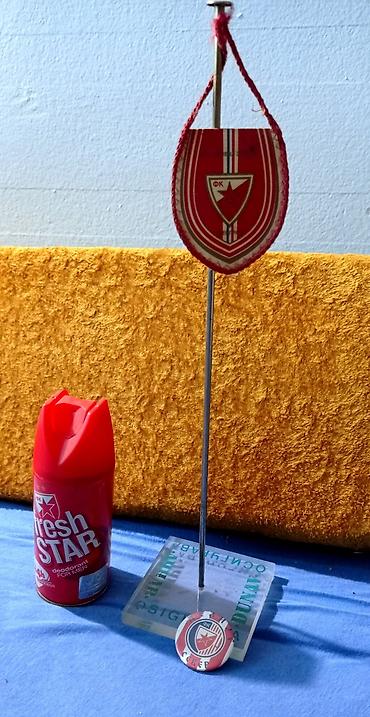 Značke, ordenje i medalje: 🔴⚪ PRODAJEM KOMPLET NAVIJAČKIH SUVENIRA FK CRVENA ZVEZDA 🔴⚪ Idealan — 2