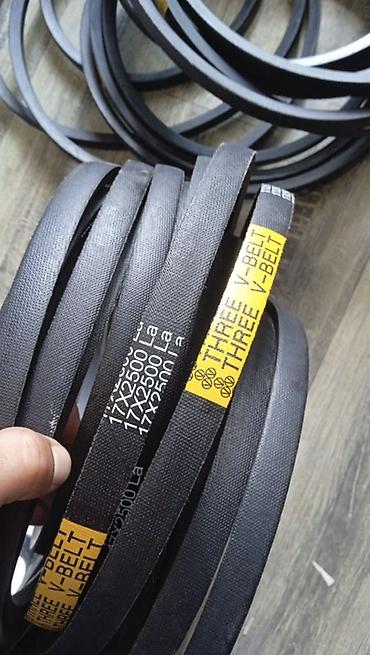 pegah yag: THREE V-BELT klin kəmərləri Məhsul tipi: V-formalı ötürücü kəmərlər — 6
