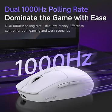 Аксессуары для ПК: Yeni NACODEX NJ11 Kablosuz Gaming Mouse (Tri-Mode, 12800 DPI, 61g) - — 2