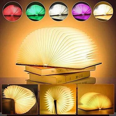 dekor dom posteljina: Knjiga-lampa (LED lampa u obliku knjige) NAJNOVIJE U PONUDI KNJIGA