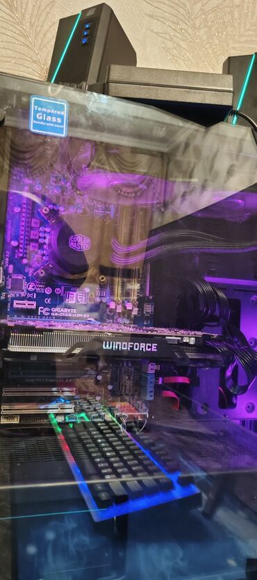 Masaüstü kompüterlər və iş stansiyaları: Gaming masaüstü kompüter komplekti Komponentlər: - Prosessor — 5