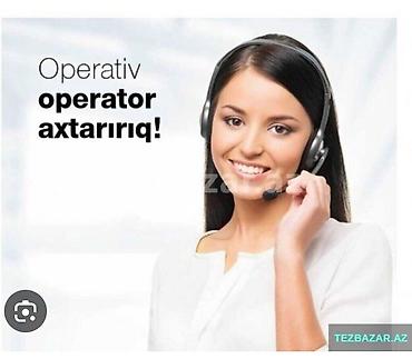 operatör: Sağlam Yaşam Mərkəzinə operator tələb olunur Vəzifə:Operator iş — 1