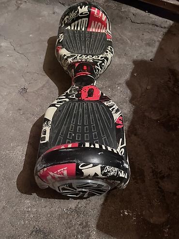elektron velo: Qraffiti dizaynlı hoverboard (self-balance skuter) - Korpus — 1