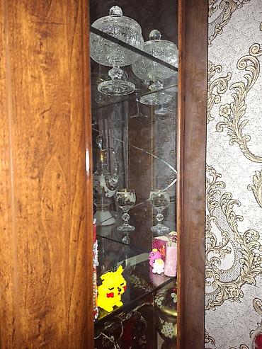 salon refi: Klassik dizaynlı vitrindən ibarət bufet - Material: yüksək — 3