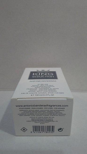 azel uzice: ANTONIO BANDERAS KING OF SEDUCTION EDT100ML TSTR | Antonio Banderas — 5