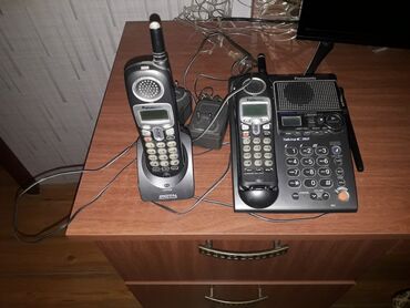 islemis telefonlar: Stasionar telefon Panasonic, Simsiz, İşlənmiş
