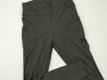 decathlon legginsy ocieplane damskie: Leggings, L (EU 40), condition - Very good