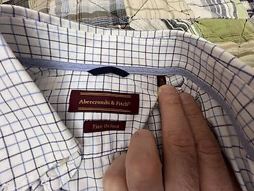 Köynəklər: Köynək, Abercrombie & Fitch, rəng - Ağ — 7