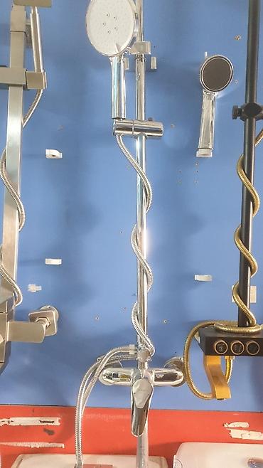 Смесители для раковин: Смеситель для ванной комнаты с высоким изливом в матовом черном цвете — 25