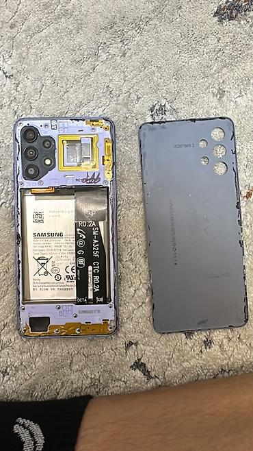 Другие комплектующие и запчасти: Samsung Galaxy A32 5G (модель SM-A325F), фиолетовый корпус. Торг есть — 2