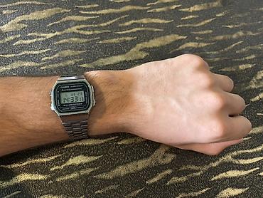 barter saatla: İşlənmiş, Qol saatı, Casio, rəng - Gümüşü — 3