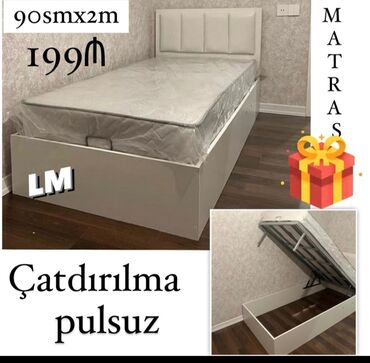 setqa kravat: Yeni, Təknəfərlik çarpayı, Bazalı, Matras ilə, Siyirməsiz, Azərbaycan