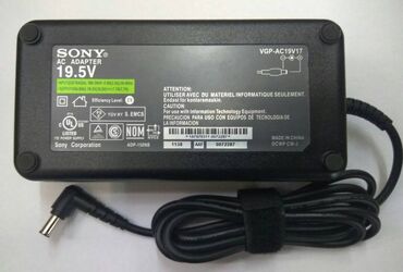 Адаптеры питания для ноутбуков: Зу Sony 19,5 V 7.7 A 150W 6.5*4.4 Art. 515 Совместимость для