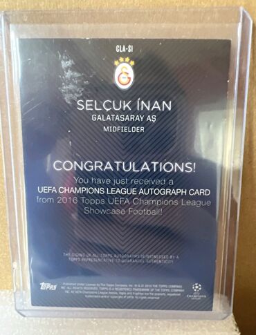 Digər: Authentic Selçuk İnan autograph