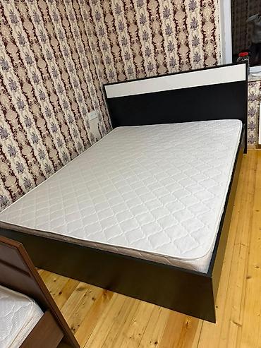 matras satisi: İşlənmiş, İkinəfərlik çarpayı, Bazasız, Matras ilə, Siyirməsiz — 1
