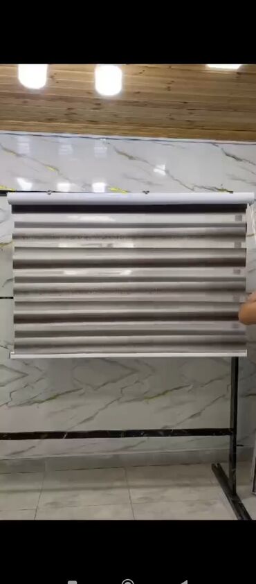 Rulon ştorlar: Fərqli naxışlarda təqdim olunan zebra pərdələr evinizə və ya ofisinizə — 23