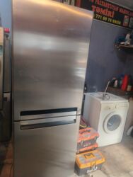 ev soyducu: Б/у 2 двери Whirlpool Холодильник Продажа, цвет - Серый