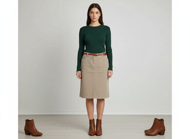 spódnice solejka allegro: H&M, Спідниця жіноча, розмір M