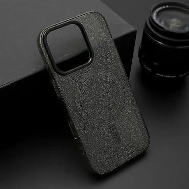 pegla bogatic: Futrola SPARKLING MagSafe za iPhone 16 Pro (6.3) crna. Kataloški broj — 1