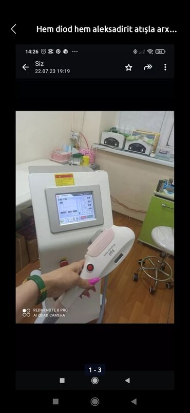 Digər gözəllik və estetika cihazları: AlexPRO System – professional epilyasiya və dəri bərpası aparatı
