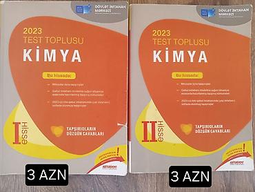 sintezator satılır: 1.Fizika 2025 topluları hərəsi 9 manata alınıb, içində sadə qələmlə — 2