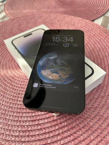 iphone 14 satışı: IPhone 14 Pro, 256 ГБ, Черный, Беспроводная зарядка, Face ID