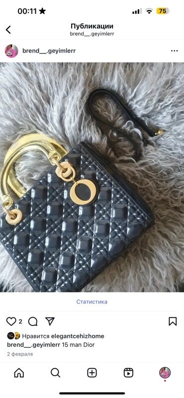Çantalar: Əl çantası, Dior, Yeni