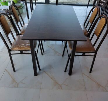 Bağ, çöl masa və oturacaq dəstləri: Yeni MASALAR (stollar) və Oturacaqlar (stullar) satılır. Tədris — 19