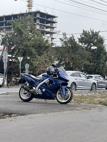 Мототехника: Спортбайк Yamaha, 600 куб. см, Бензин, Взрослый, Б/у — 1