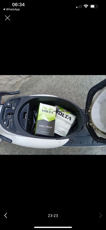 Mopedlər,skuterlər: Şəxsi Volta VS2 elektroskuterimi satıram. Vəziyyət: min və sür — 6