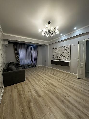 2комнаты: 2 комнаты, 56 м², Кок-Жар ж/м Элитка, 11 этаж, Евроремонт — 4