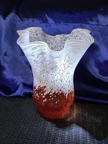 Vaze i saksije: Murano vaza,rucni rad 1960,70ta.god. Vaza murano,splatter glass- — 1