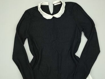 czarne bluzki długi rękaw: Блуза жіноча, S, стан - Хороший