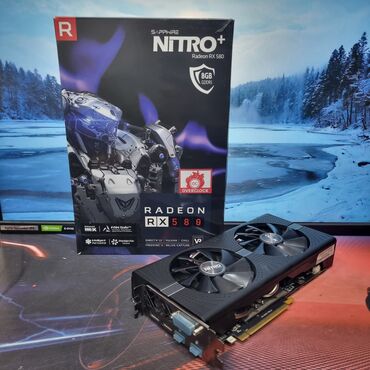 amd rx 580 8gb цена: Видеокарта, Новый, Sapphire, Radeon RX, 8 ГБ, Для ПК