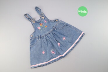 70 товарів | lalafo.com.ua: Дитячий джинсовий сарафан з вишивкою Довжина: 54 смНапівобхват грудей