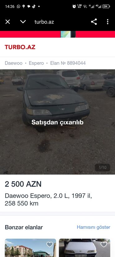 Daewoo: Daewoo : 1.6 l | 1997 il