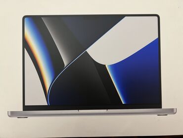 apple macbook pro: Ноутбук, Apple, 16 ГБ ОЗУ, Apple M1, 14 ", Новый, Для работы, учебы, память SSD