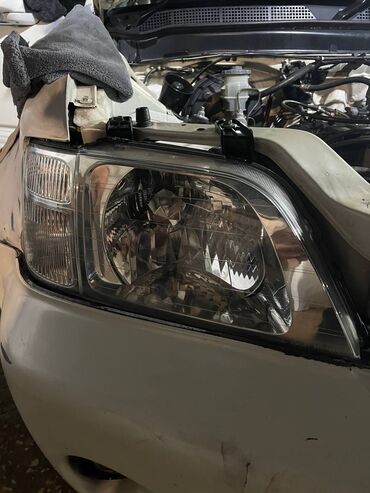 авто запчасти фит: Передняя правая фара Honda 1999 г., Б/у, Оригинал, Япония