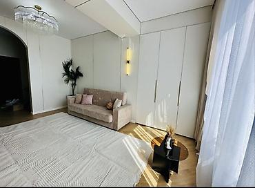 Продажа квартир: 3 комнаты, 63 м², Аламедин-1 мкр Элитка, 12 этаж, Дизайнерский ремонт — 4